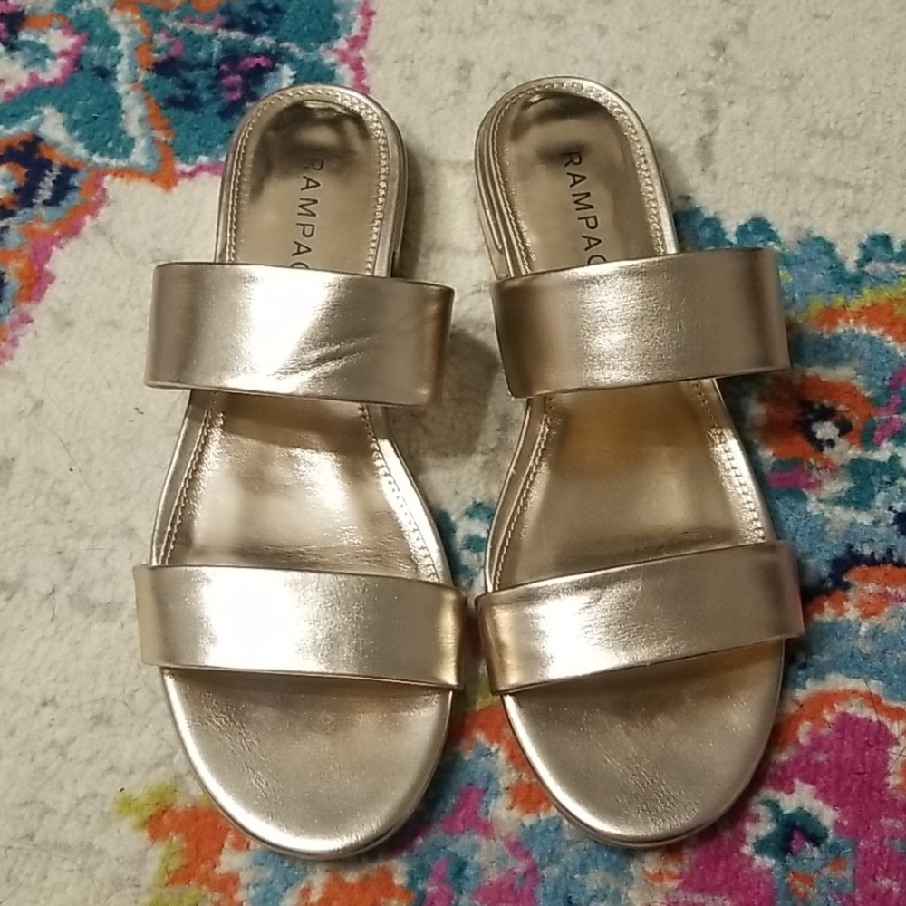 Rampage Gold Women's Sandals